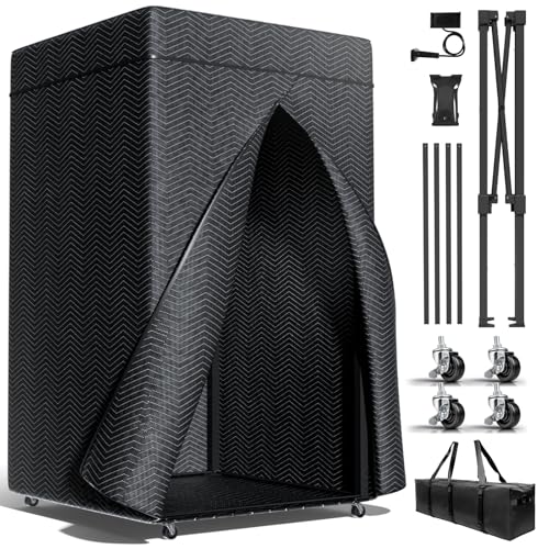 XL Portable Vocal Booth,Recording Booth Sound Booth for Recording Echo-Free