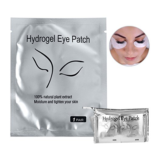 110 Pairs Eyelash Extension Gel Patches Kit, Lash Extension Lint Free Under Hydrogel