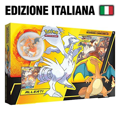 Preisvergleich Produktbild Pokèmon Reshiram & Charizard - Collezione Con Statuina (ITA)