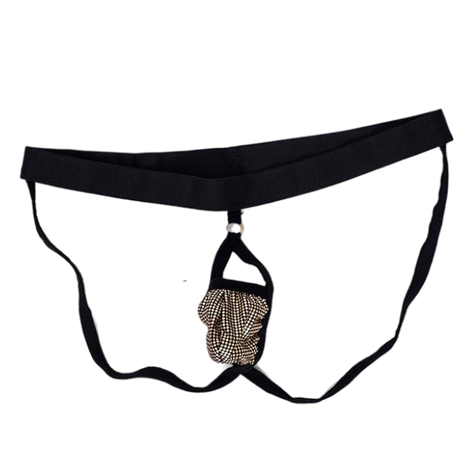 Mens Thongs See Through Strappy Comfortable Jockstrap Low Rise Bulge Pouch Black | Clothing Shoes & Accessories | Mens Clothing | Underwear | 1 Piece Mens Underwear-image-32