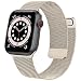 Wanme Correa Compatible con Apple Watch Correa 38mm 40mm 42mm 44mm, Pulsera de Repuesto de Metal de Acero Inoxidable para iWatch Series SE 6 5 4 3 2 1 (38mm/40mm Oro Champán)