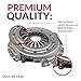 Clutch And Slave Clutch Kit Compatible With S10 T10 Blazer Sonoma HombreGMC Savana 1500 LS LT SLE SLS SLT Xtreme ZR2 ZR5 Trailblazer Sport Diamond Edition 1996-2003 4.3L V6 GAS OHV (04-153S)