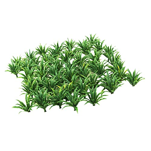 Tiuimk Sword Leaf Grass-35 (50 unidades/paquete) para modelar tren y construcción de paisajes