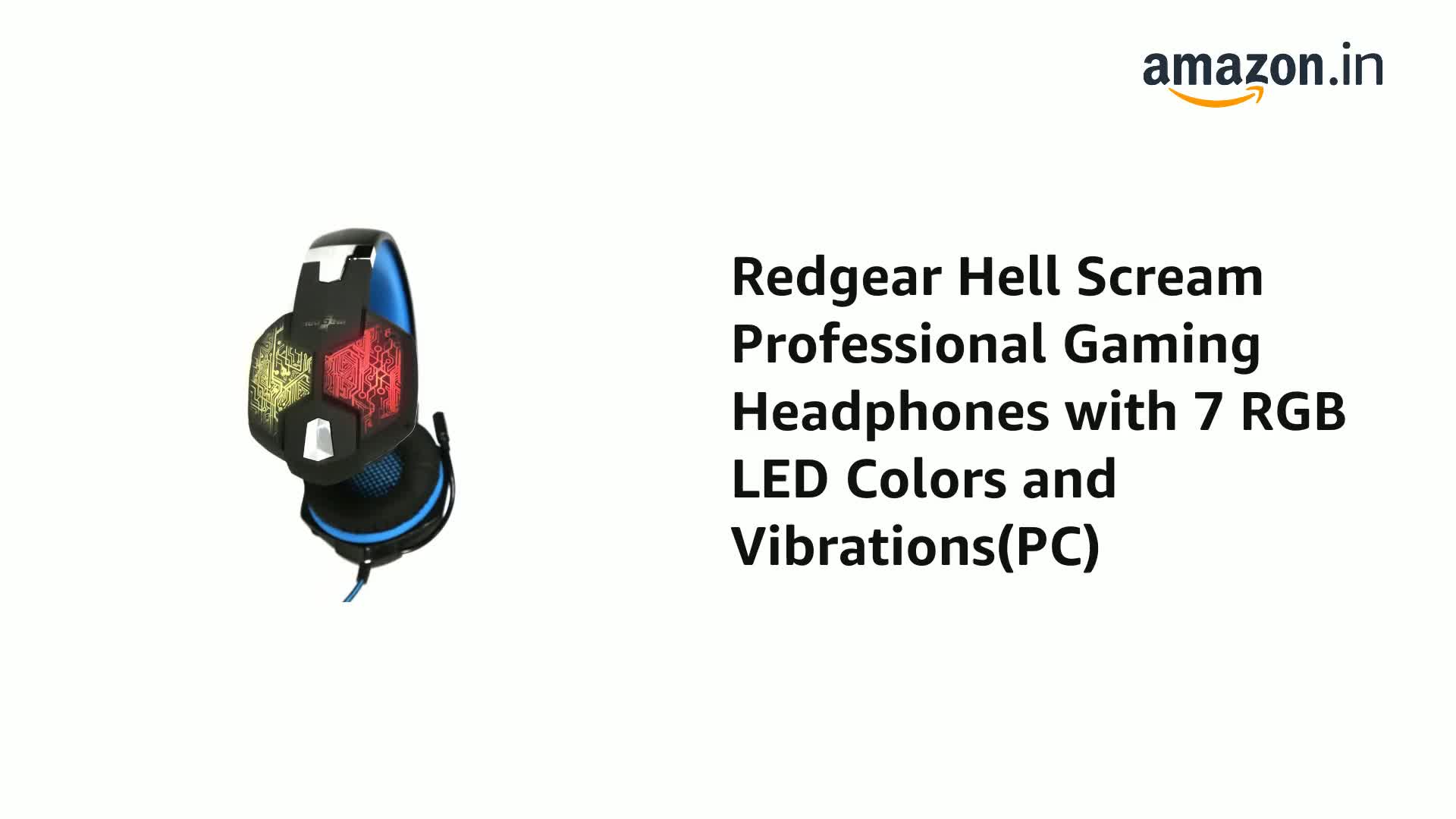 Redgear Hell Scream Professional Gaming 