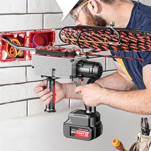 Máquina roscadora completamente automática, extractor de cables eléctricos, dispositivo de roscado de cables de electricista for tuberías ocultas, herramienta de tracción for cables eléctricos ocultos