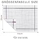 Pataya 10er Set Geschirrtücher Baumwolle - Oeko-TEX Zertifiziert Extrem saugstark Trockentücher Küchenhandtücher Küchentücher Geschirrhandtücher Waschbar bis 90°C - Blau