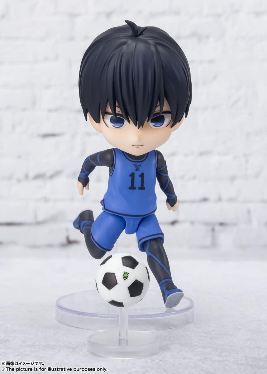TAMASHII NATIONS Bandai Blue Lock - Yoichi Isagi, Spirits Figuarts Mini Action Figure - Image 2