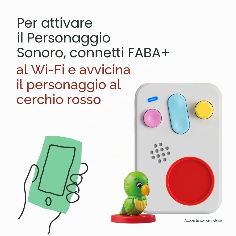 FABA Personaggio Sonoro - Il Rock de Romeo - Canzoni, Ragazze e Bambini 3-5 Anni, Versione Spagnola
