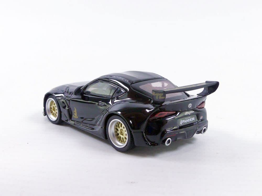 Amazon | MINI GT 1/64 Pandem GR スープラ V1.0 ブラック 左ハンドル