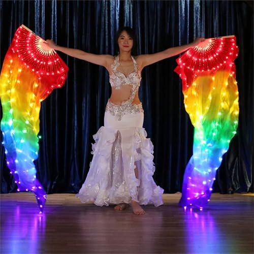 Éventail de danse orientale à LED pour réussir vos spectacles nocturnes