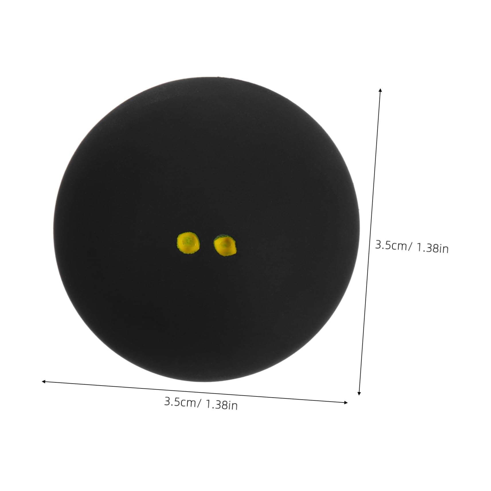 GALPADA Universal Squash Professional Training Racket Ball High Elastic Design for Baseball Toys and Sports Balls