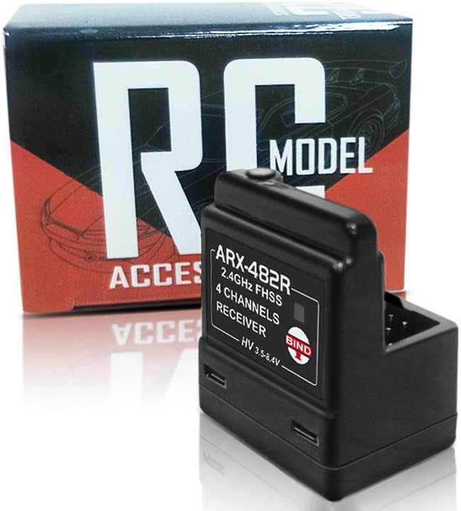 ARX-482R 4CH FHSS Internal Antenna Receiver Compatible with FH3/FH4T (ARX-482R)