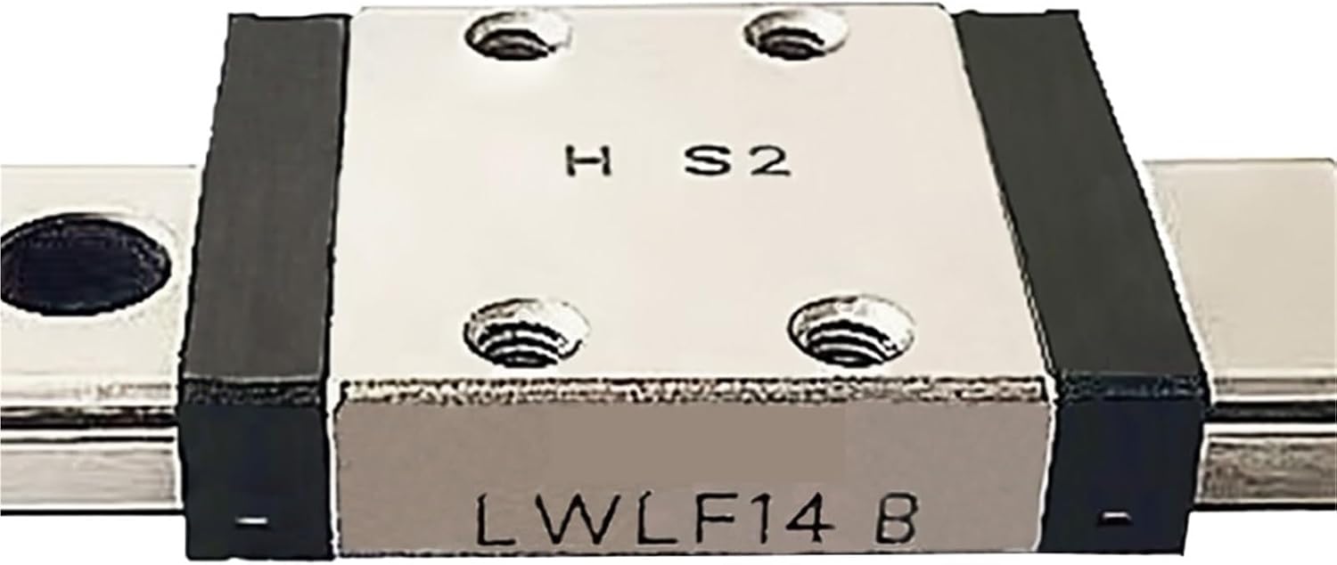 LWLF14B LWLFC14B LWLFG14B Stainless Steel Linear Block Linear Guide Slider Linear Bearing(LWLFG14B(Only Block))