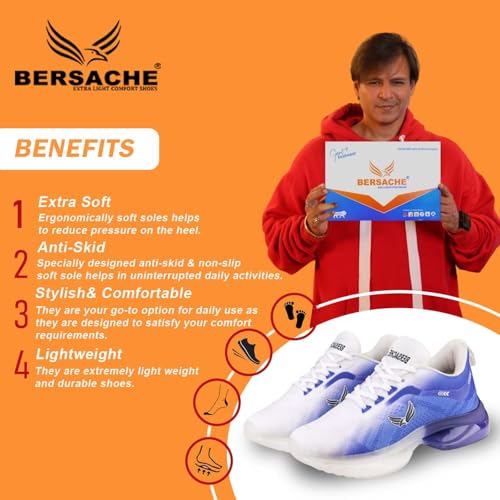 Image of BERSACHE Premium Sports,walking,Gym,cricket, Trending Running Shoes For Men