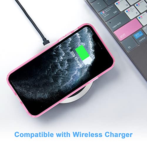 Jjgoo Compatible With Iphone 11 Pro Case Clear, Transparent Soft Shockproof Protective Slim Thin Bumper Cover Phone Case For Iphone 11 Pro- 5.8Inch, Pink #TOP6