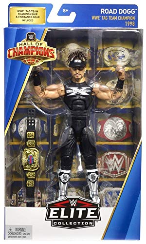 WWE Hall of Champions Elite 1998 Road Dogg Jessie James (Degeneration X) 6 inch Exclusive Action Figure