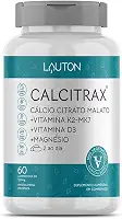 Cálcio Citrato Malato + K2 + D3 + Magnésio - Calcitrax ® 60 Cps - Lauton