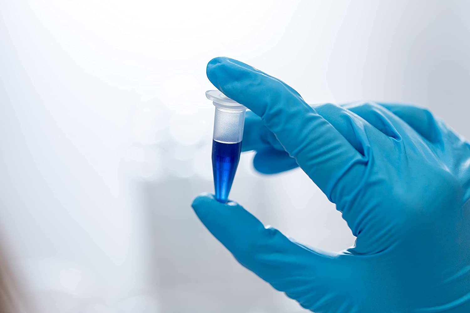 HUAZIZ Tubos de Ensayo 0,2 ml 500 pcs Polipropileno Graduado Plástico Centrífuga Vials con Tapa Plana
