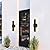 Outdoor Modern LED Wall Light Fixtures, Black Linear Exterior Wall Sconces 20W, Modern Porch Patio Light Fixture Waterproof Outdoor Wall Lights Outside Lights for House Garage Front Door Patio 2pack