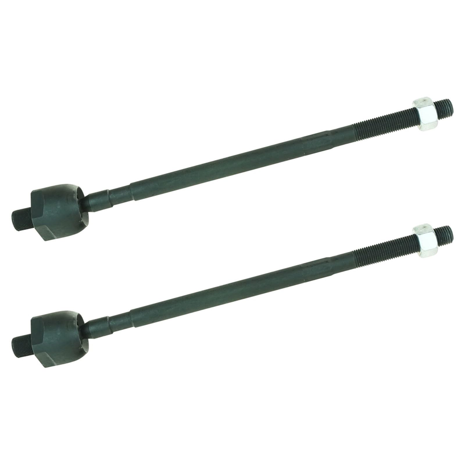 TRQ Front Inner Tie Rod Set 2 Piece Compatible with 1996-1999 Infiniti I30 1995-1999 Nissan Maxima