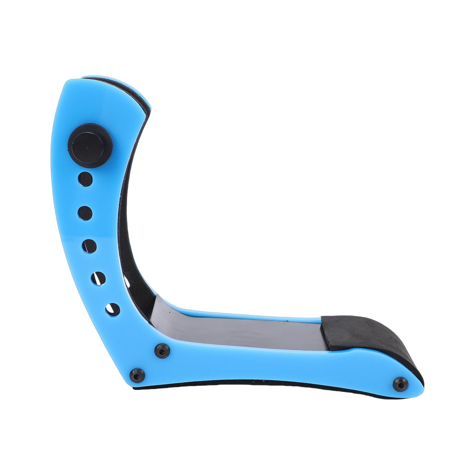 VBESTLIFE Support de Guitare électrique Ergonomique, Hauteur Réglable à 6 Positions, Support de Jambe de Repose-pieds, de Jambe de Guitare électrique (BLUE)