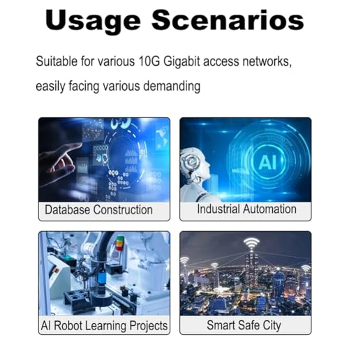 Tarjeta controladora Ethernet Gigabit RTL8111H con interfaz robusta PCIe x8 para PC 2