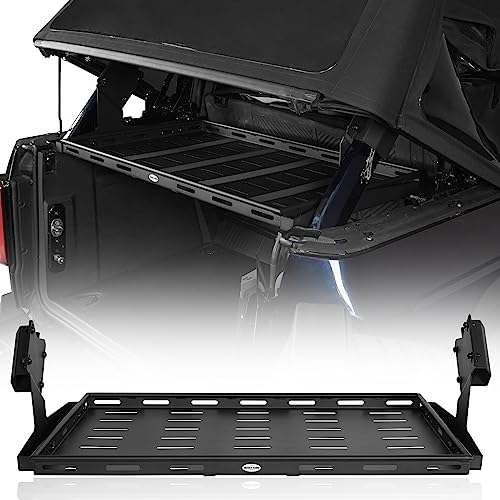 Image of Hooke Road Bronco Rear Cargo Rack Trunk Organizer Storage Shelf for 2021-2026 Ford Bronco 4 Door Hardtop & Soft Top (Exclude Bronco Sport & Raptor)