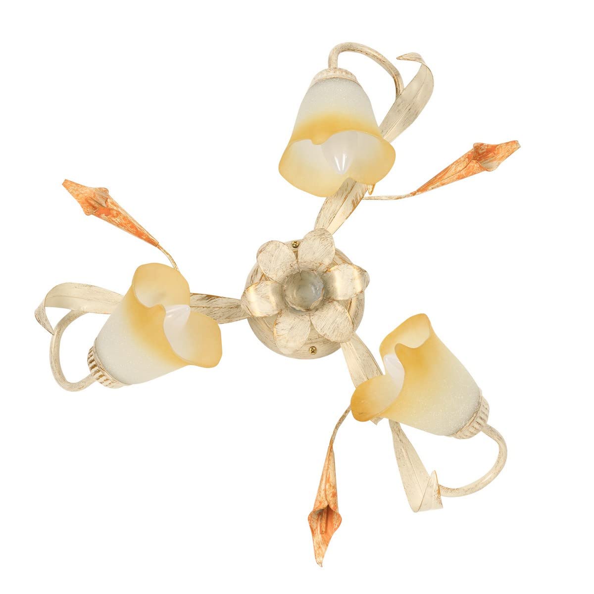 Onli Elfenbein Lucrezia Deckenleuchte 3 Flammig,