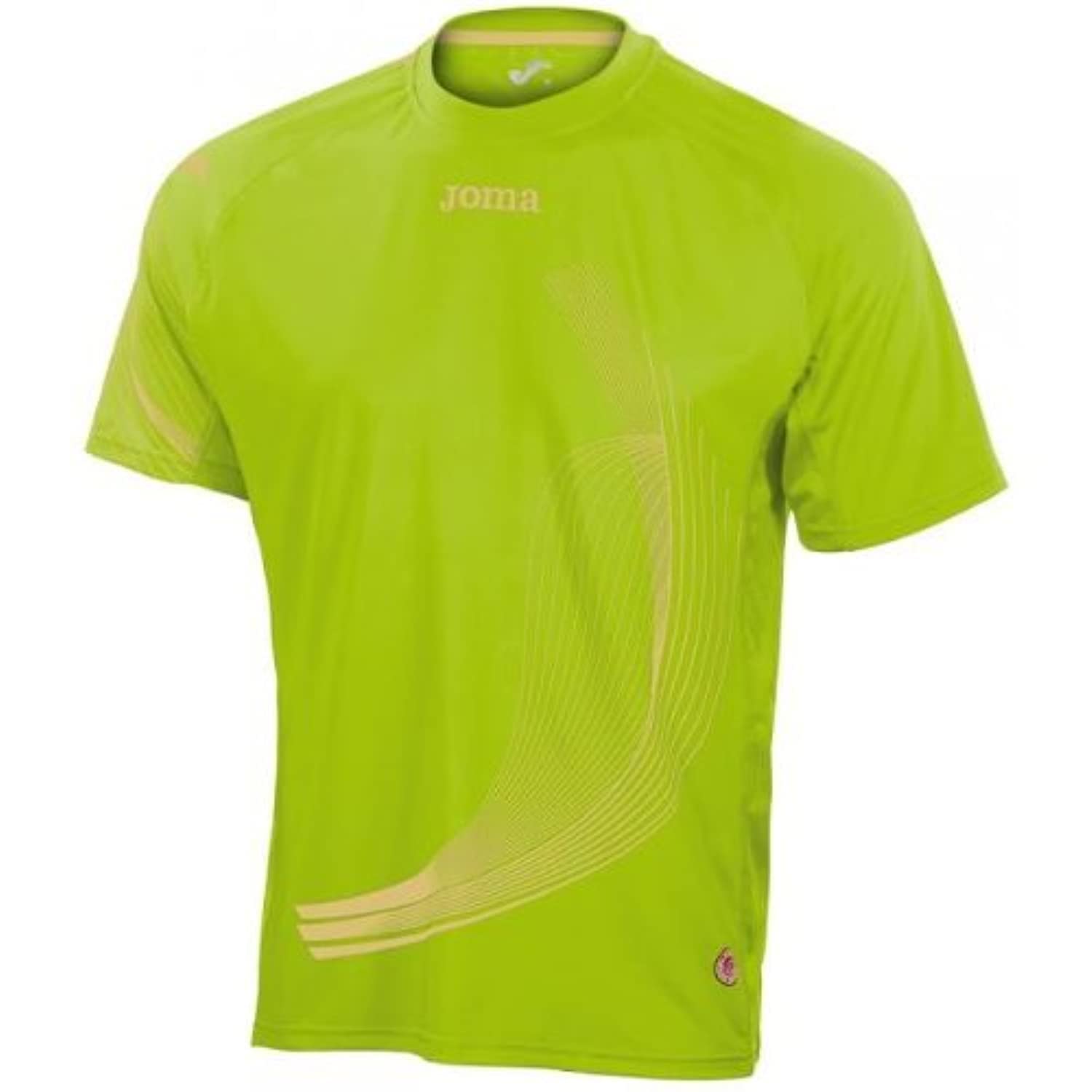 Joma1101.22.1024 Elite II T-Shirt, Medium, Light Green