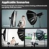 AMBITFUL 25.6 / 65cm Octagonal Softbox, Quick Release with Bowens Mount & Speedlite Bracket for COB Lights, Flash for CB60/CB100, SL60/SL100, MS300/SK400, V1/V1PRO/V100, AD200PRO/II (25.6)