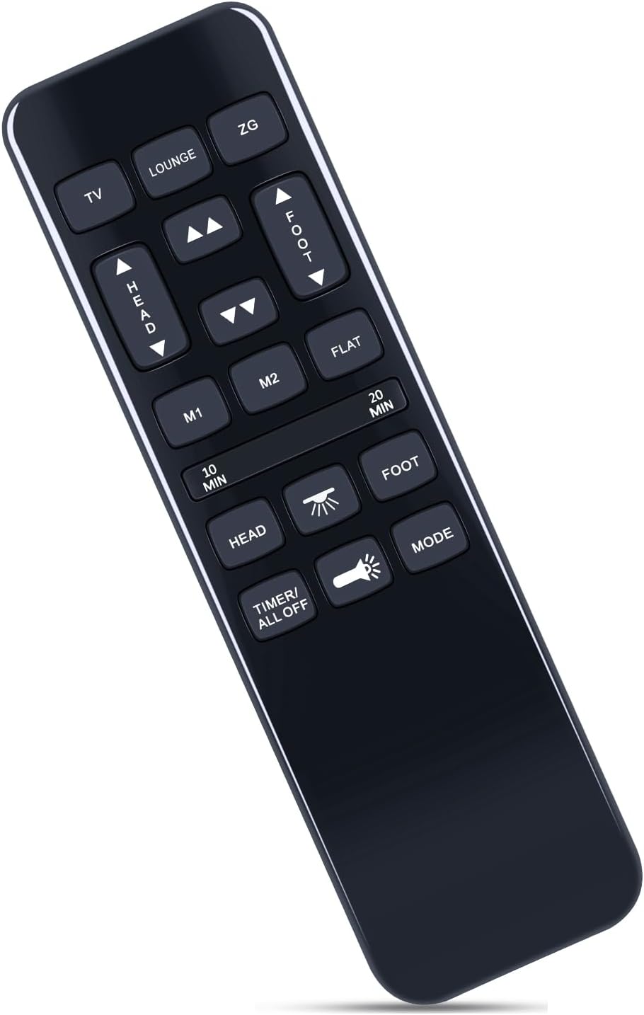 HJH55 Replacement Remote Control for Richmat HJH92S Ble HJH55/ GhostBed, for Best Choice Products BCP SKY5671 SKY8064 SKY5671 SKY5679 Adjustable Bed