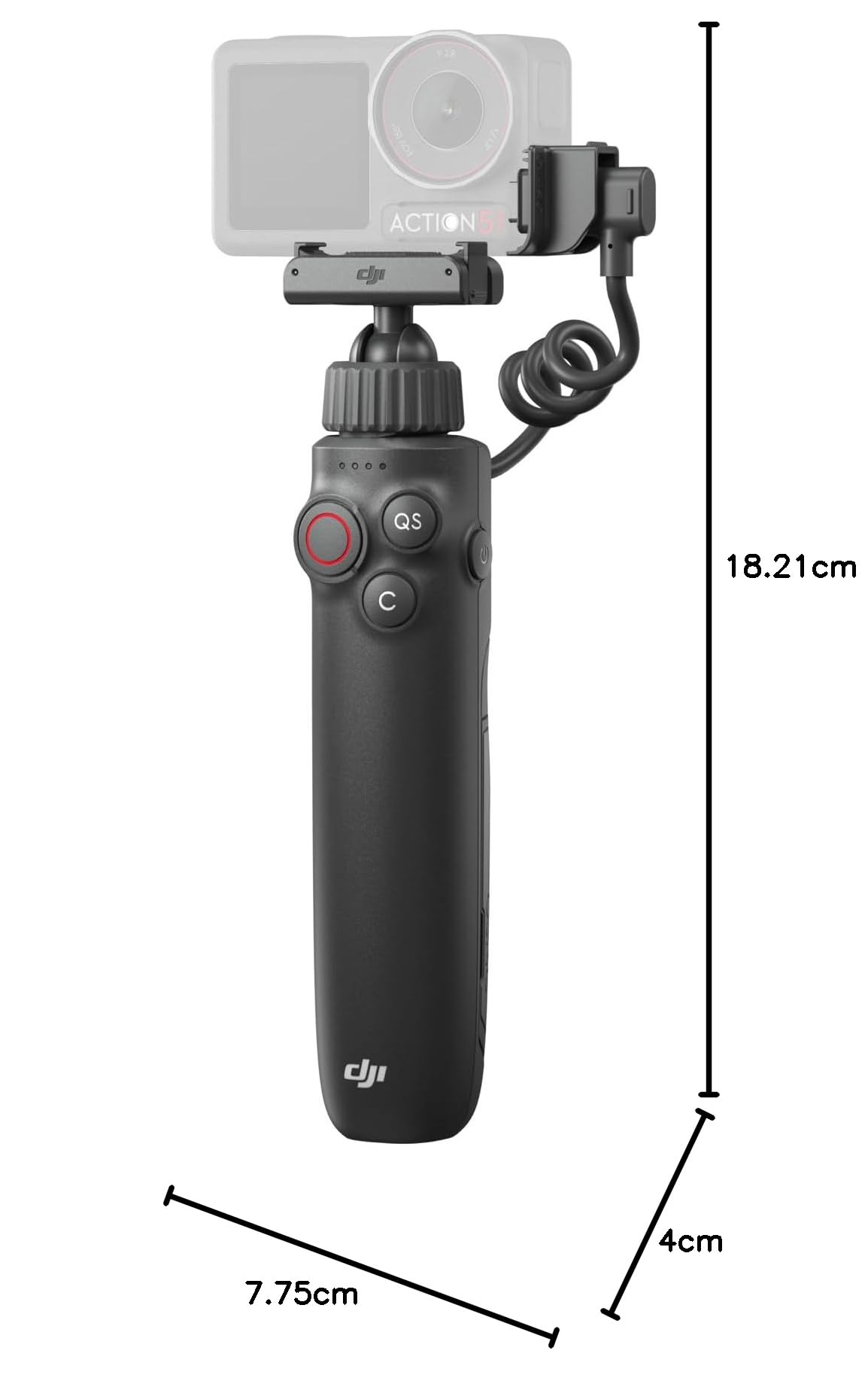 HAFOKO Osmo Action Freddo Scarpa Espansione Kit compatibile per DJI Osmo 360, Osmo Action 5 Pro, Osmo Action 4, Osmo Action 3