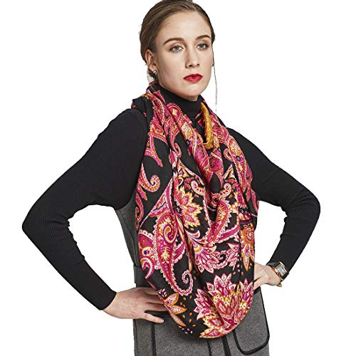 DANA XU 60% Wool 40% Silk Pashmina Shawls and Wraps Scarf Bandana Neck Wrap For Women2
