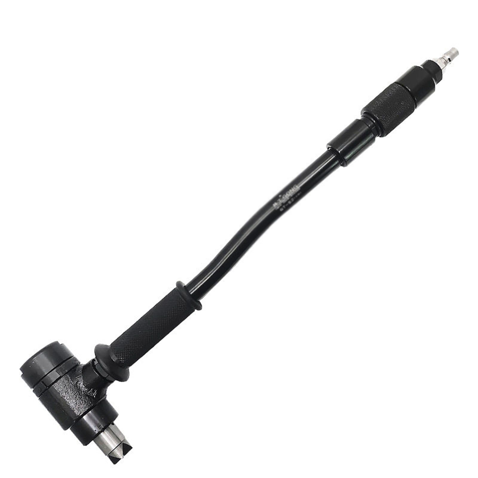 ZMJGLL Industrial Pneumatic Scaling Hammer,Rust&Paint Removal Tools,Reciprocating,Number Of Hits 3900 Times/min,Diameter Of Hammerhead 2.4cm,for Welding Slag,Coatings (B)