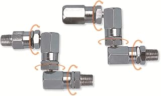 PROLUBE High Pressure Grease Swivel | 360° Unrestricted 3-Axis Movement | 6,000 PSI (43823) (HFC/1-4F/1-8M/N)