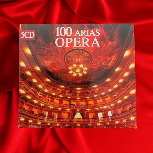 100 Arias et ouvertures d'opéra, La Traviata, Tosca, La Bohème, Turandot 5CD