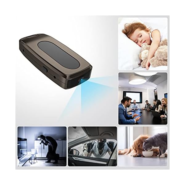 EDIACE 64GB HD 1080P Spy Camera Hidden Camera Mini Spy Camera Nanny Cam Hidden Camera Surveillance & Security Cameras-(No Wi-Fi) - Image 9