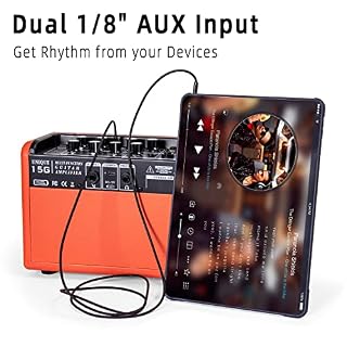 Coolmusic 15G Ampli de Guitare Bluetooth Portable , ampli de Guitare électrique et ampli de Guitare Acoustique avec… - Les Beatles, Paul McCartney, John Lennon, RIngo Starr, George Harrison Coolmusic 15G Ampli de Guitare Bluetooth Portable , ampli de Guitare électrique et ampli de Guitare Acoustique avec… – Image 3