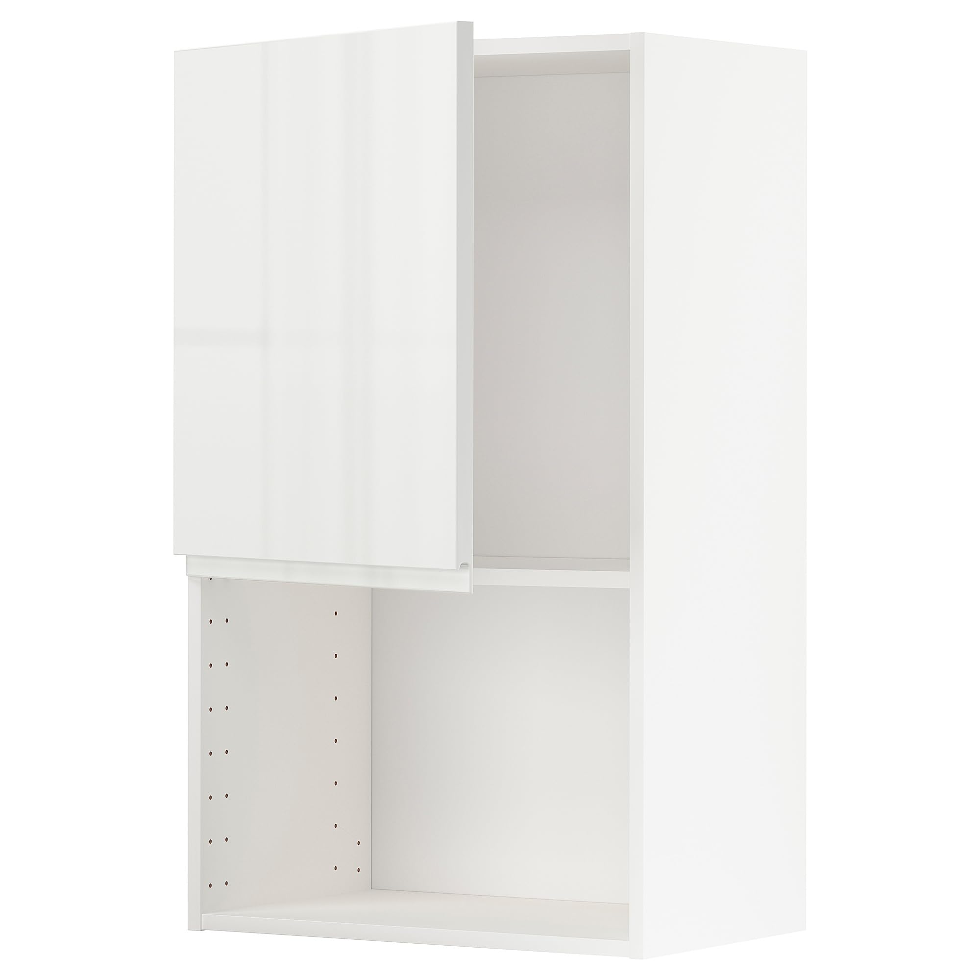 Meuble micro-ondes METOD blanc Voxtorp gain de place 60x100 cm