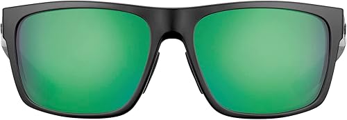 Miniatura 2 de Flying Fisherman Gafas de sol polarizadas sin conexión, Marco negro matelente de espejo verde ámbar