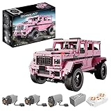 DIYI DIY Off-Road Vehicle Building Block Set, 2.4G/APP RC Off-Road Car with Motor, 1/8 Collectible C