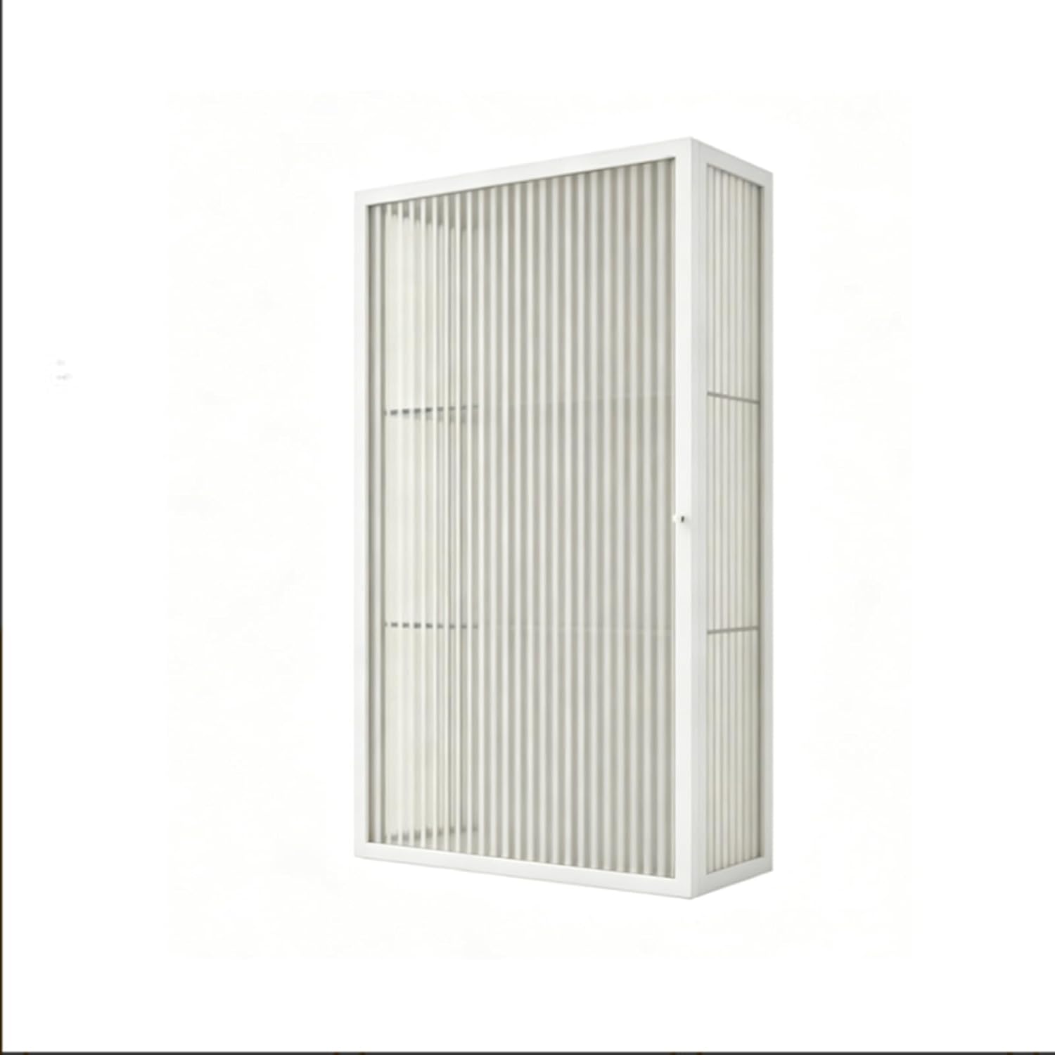 Wall Cabinet with Doors for Kitchen Storage, Wall Mounted Hanging Cabinet with Metal Frame and Glass Shelves, Bathroom Wall Cabinets for Bathroom Organizer, Kitchen Walls Cabinets Storage for Collect