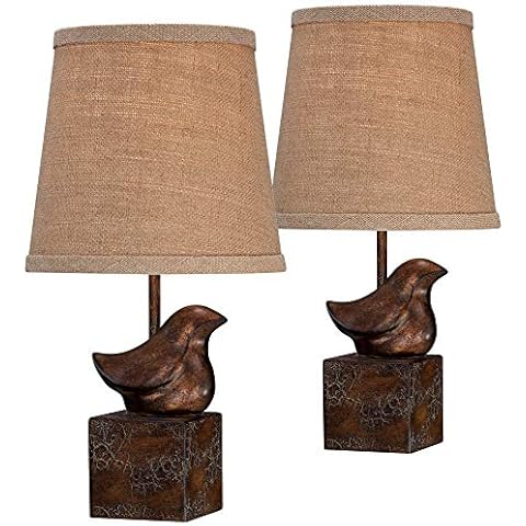 360 Lighting Bird Modern Rustic Farmhouse Accent Table Lamp Cover