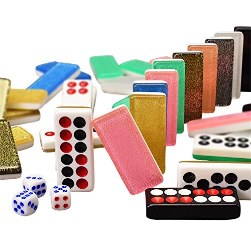 Pai Gow Set, juego de mesa con dominó acrílico miniatura 2