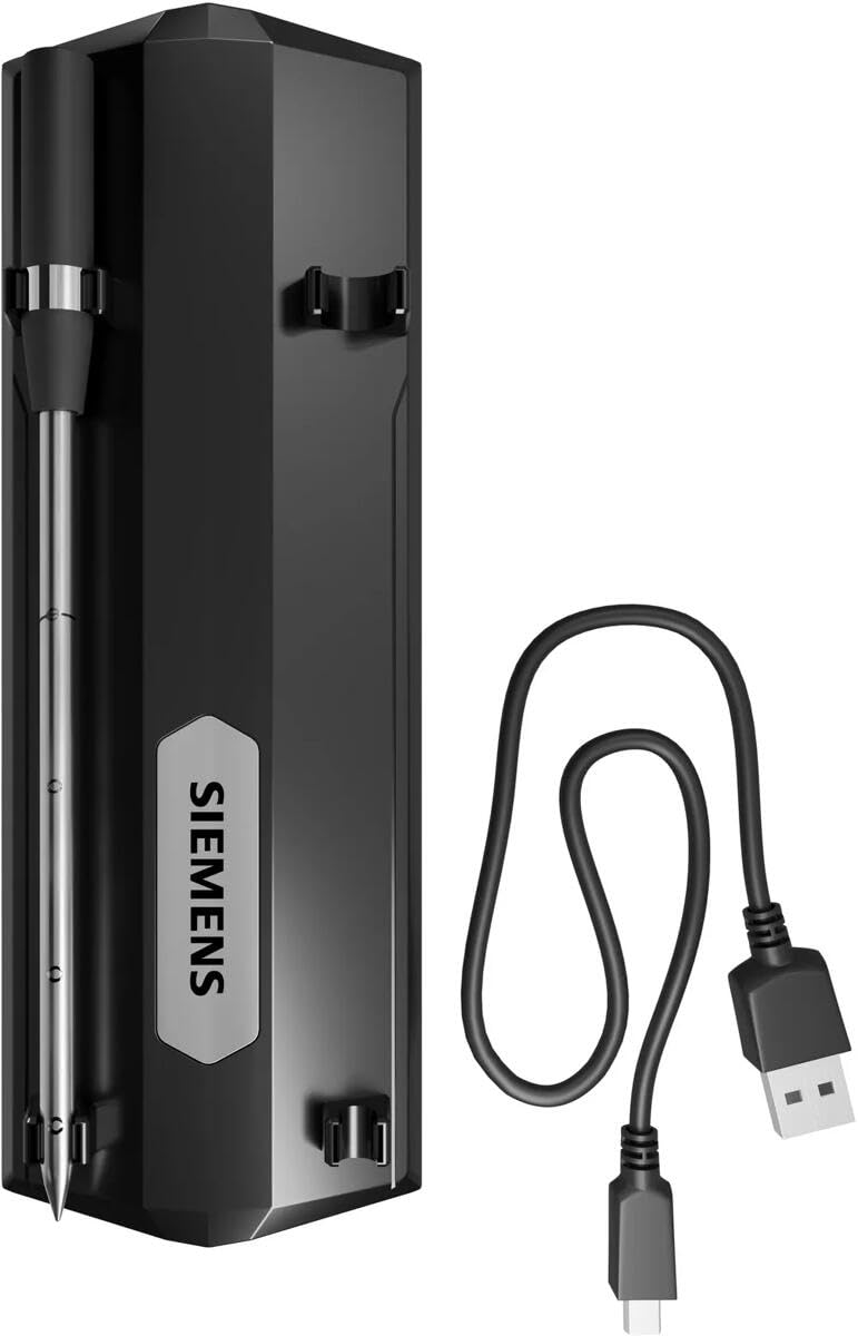 Siemens HZ32WA00 Wireless Core Temperature Sensor with charging station and USB cable