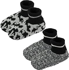 2 Pairs Black Multicolor