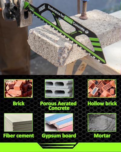 FACHLICH Demolition Masonry Reciprocating Saw Blades