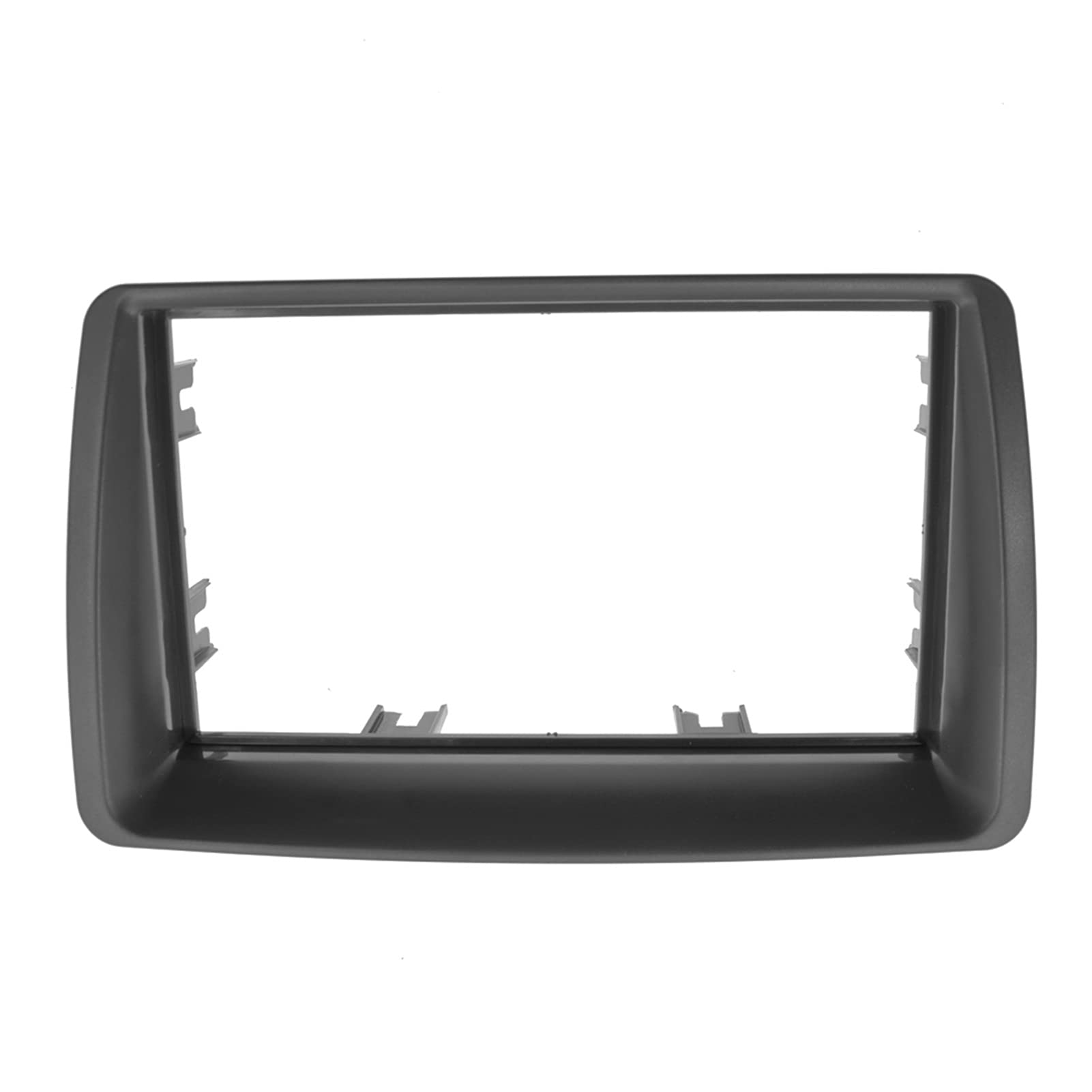 LUMIKY Radio Stereo Panel Dash Mount Installation Trim Kit Frame Plate Bezel Double Din Fascia, for Fiat, Panda 2003-2012 Fascias(178x102mm)