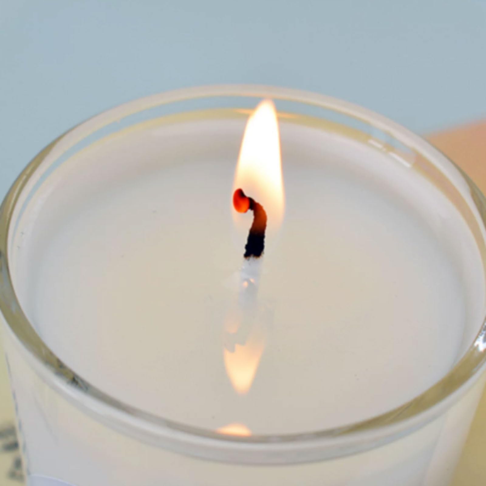 Candele in vetro realizzate con cera di cocco naturale, candele in barattolo riutilizzabili e non profumate, for vacanze in casa, relax e spa(2pcs Large)