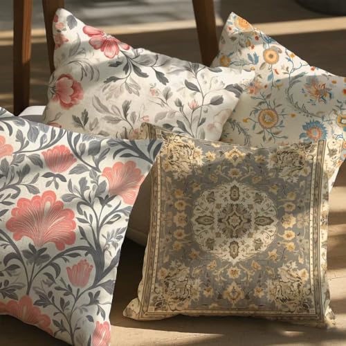 Taie d'oreiller 40x40cm imperméable et housse de coussin lin salon - 2
